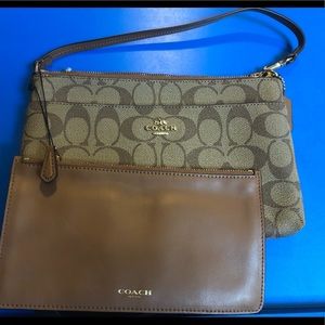 Coach Wristlet set